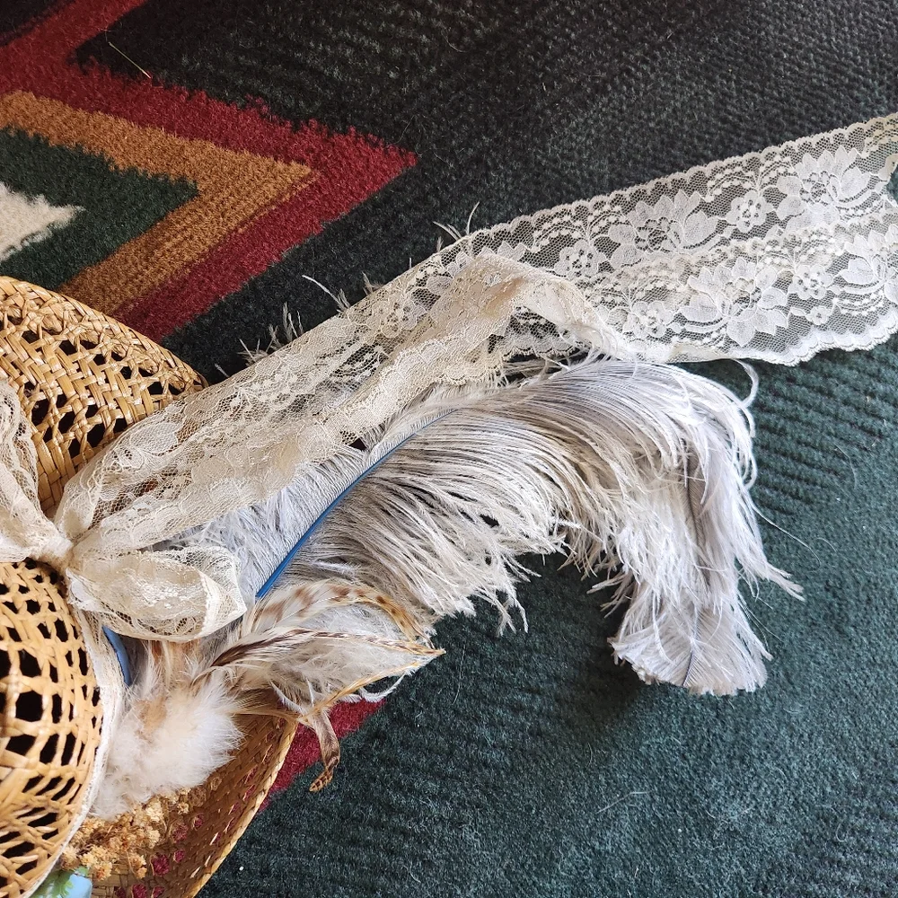 Nancy Hughes cowgirl straw hat - Picture 10 of 14